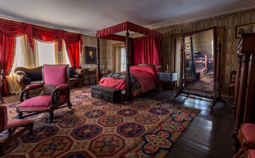 Картинка интерьер спальня будуар