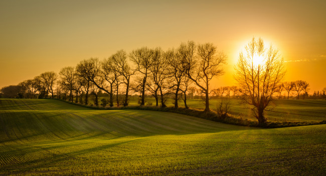 Обои картинки фото природа, восходы, закаты, рассвет