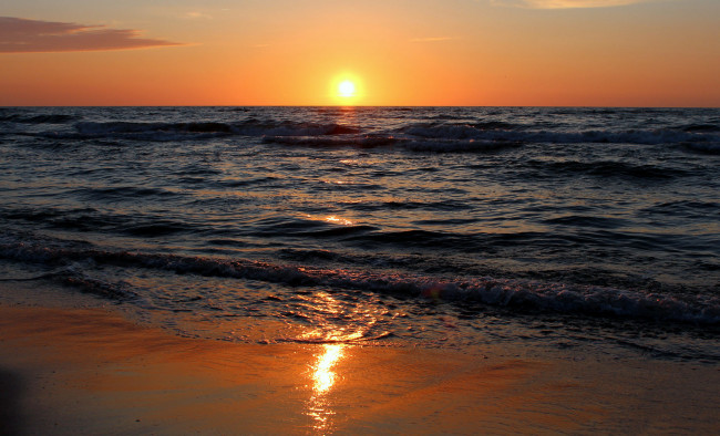 Обои картинки фото природа, восходы, закаты, рассвет