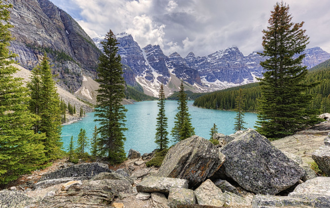 Обои картинки фото природа, реки, озера, озеро, лес, горы