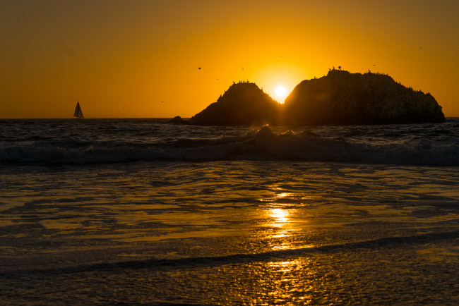 Обои картинки фото природа, восходы, закаты, рассвет