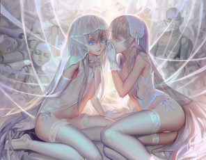 Картинка аниме unknown +другое white datura