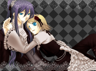 Картинка аниме vocaloid персонажи