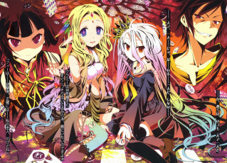 Картинка аниме no+game+no+life персонажи