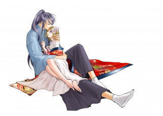 Картинка аниме vocaloid пара