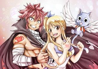 Картинка аниме fairy+tail хвост феи