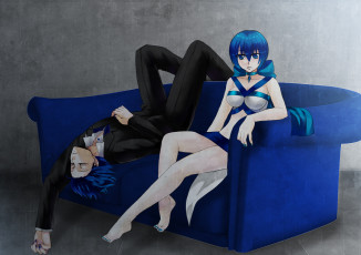 Картинка аниме vocaloid персонажи