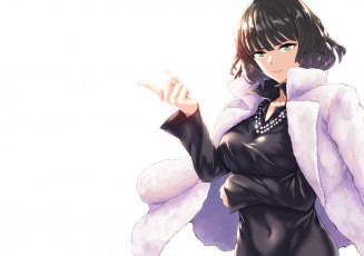 Картинка аниме one+punch+man девушка