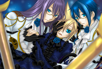 Картинка аниме vocaloid парни