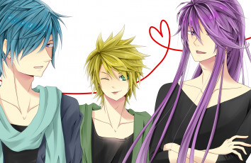 Картинка аниме vocaloid парни