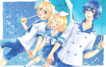 Картинка аниме vocaloid персонажи