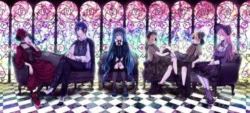 Картинка аниме vocaloid персонажи