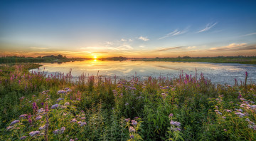 Картинка природа восходы закаты рассвет