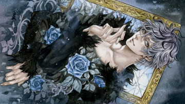 Картинка аниме ib гарри