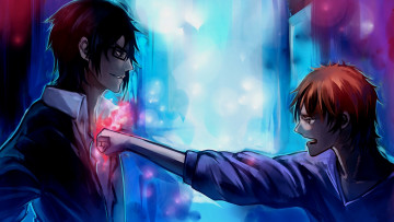 Картинка аниме k+project парни