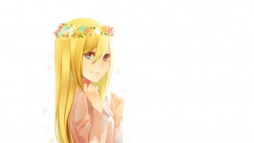 Картинка аниме shingeki+no+kyojin девушка взгляд фон