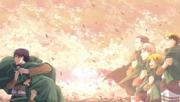 Картинка аниме shingeki+no+kyojin леви