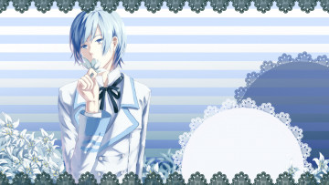 Картинка аниме vocaloid kaito
