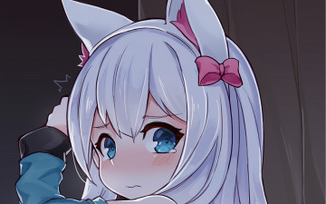 Картинка аниме eromanga-sensei девушка взгляд фон