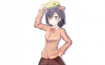 Картинка аниме gabriel+dropout фон взгляд девушка