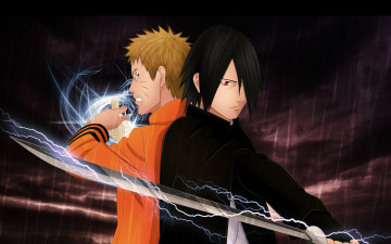 Картинка аниме naruto саске наруто