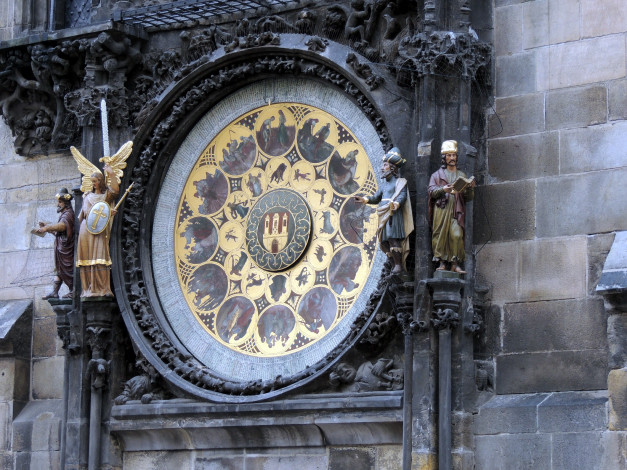 Обои картинки фото разное, элементы архитектуры, фигурки