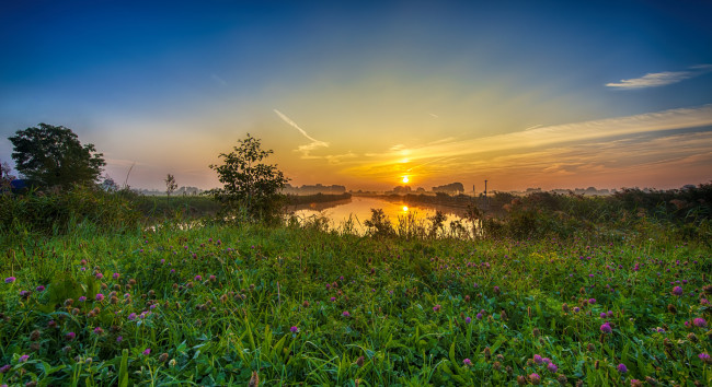 Обои картинки фото природа, восходы, закаты, рассвет