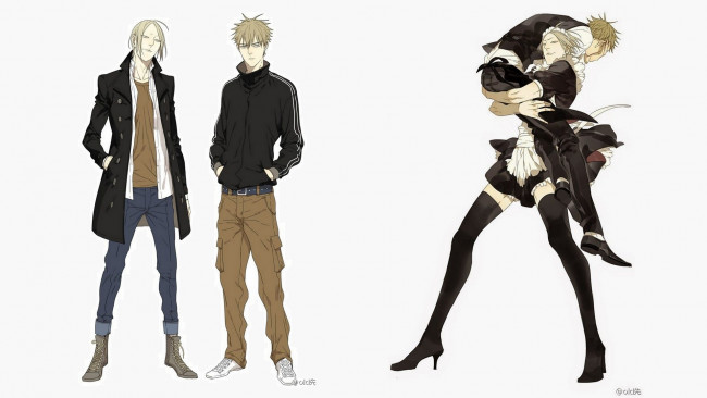 Обои картинки фото аниме, 19 days, 19, дней