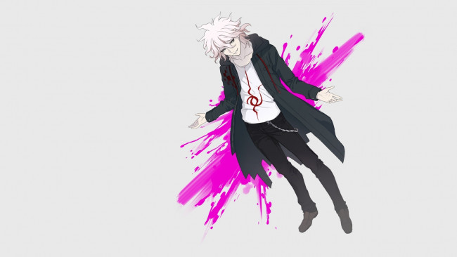 Обои картинки фото аниме, danganronpa, парень