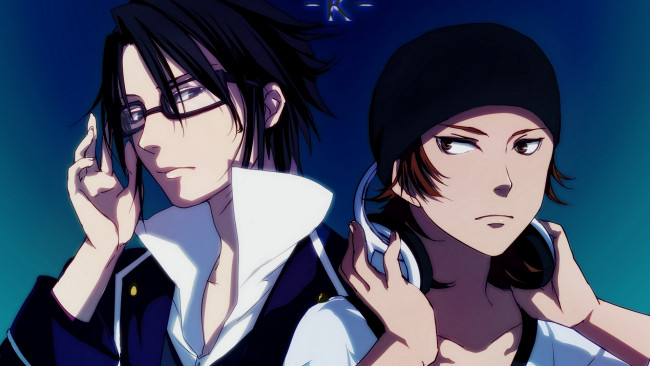 Обои картинки фото аниме, k project, парни