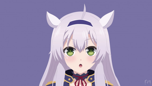 Обои картинки фото аниме, rokudenashi majutsu koushi to akashic records, девушка, взгляд, фон