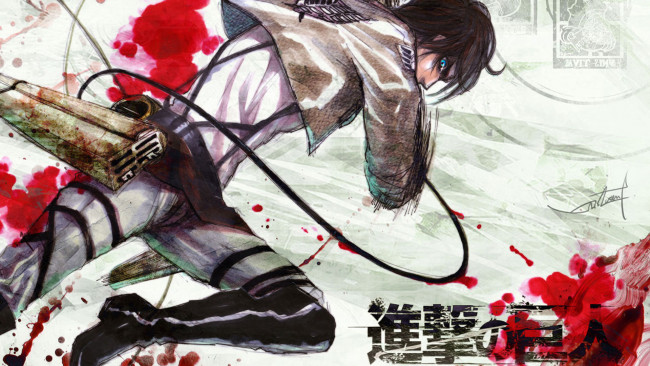 Обои картинки фото аниме, shingeki no kyojin, эрен