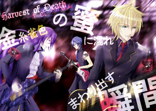 Обои картинки фото аниме, vocaloid, парни