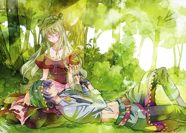 Обои картинки фото аниме, code geass, пара