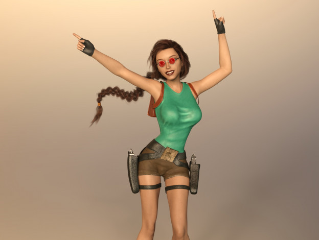 Обои картинки фото 3д графика, фантазия , fantasy, девушка, взгляд, фон