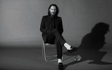 обоя мужчины, keanu reeves, киану, ривз, канадский, актер, голливудская, звезда, фотосессия, монохромный, мужчина