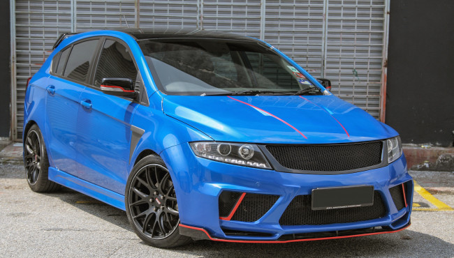 Обои картинки фото автомобили, proton, suprima