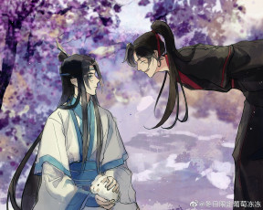 Картинка аниме mo+dao+zu+shi вэй усянь лань ванцзы кролик