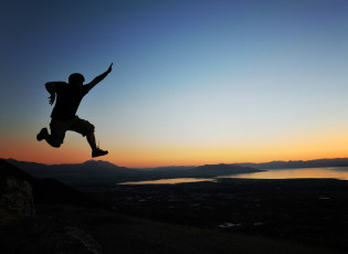 Картинка мужчины -unsort человек прыжок