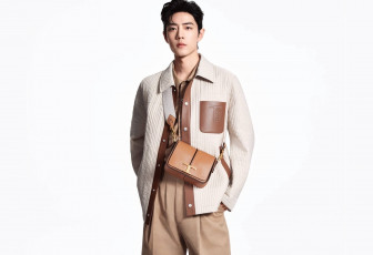 Картинка мужчины xiao+zhan актер куртка сумка