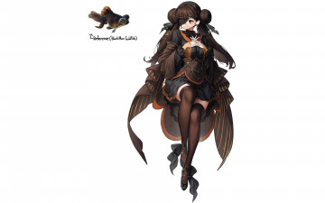 Картинка аниме unknown +другое+ девушка рыбка