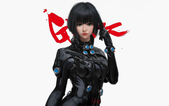Обои картинки фото аниме, gantz, девушка