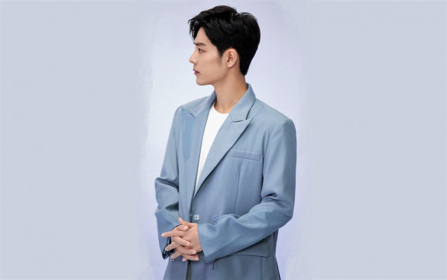 Обои картинки фото мужчины, xiao zhan, актер, певец, пиджак