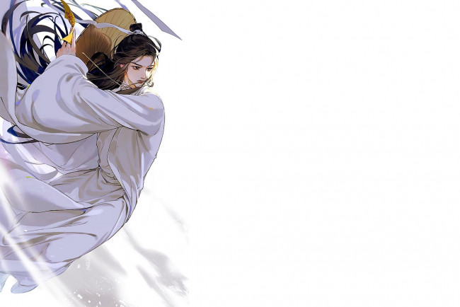 Обои картинки фото аниме, tian guan ci fu, се, лянь