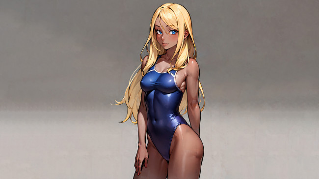 Обои картинки фото рисованное, люди, нейросетевые, девушки