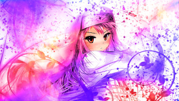 Картинка аниме zero+no+tsukaima девочка брызги растения