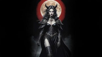 Картинка фэнтези демоны нейросети графика нейроарт ai art нейронные сети рисунки нейро искусство нейрографика graphics neuroart neural networks drawings neuro neurography