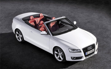Картинка audi+cabriolet автомобили audi белый кабриолет