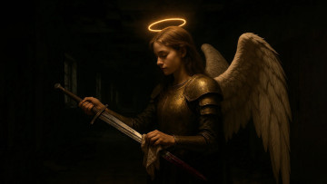 обоя фэнтези, ангелы, нейросети, графика, нейроарт, ai, art, нейронные, сети, рисунки, нейро, искусство, нейрографика, graphics, neuroart, neural, networks, drawings, neuro, neurography