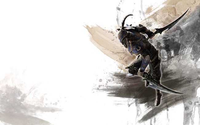 Обои картинки фото видео игры, the heaven of three kingdom, воин, броня, оружие